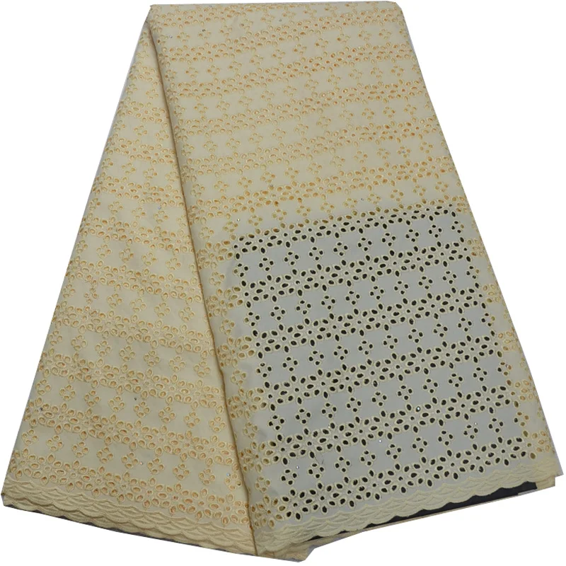 8 видов цветов новейшая африканская хлопчатобумажная кружевная ткань в мятную