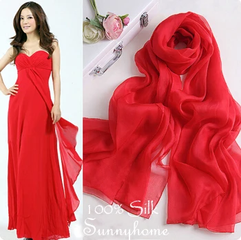 Простой хиджаб из вискозы женский шарф чистого шелка брендовые китайские