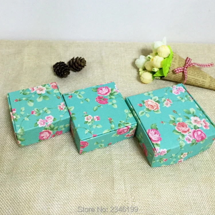 100 шт/Партия DIY пустая упаковочная коробка мыла подарочная упаковка для конфет