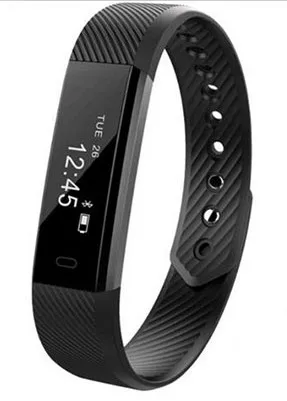 Smartch ID115 Smart Напульсники Фитнес трекер Браслет Шагомер Bluetooth Водонепроницаемый Sleep
