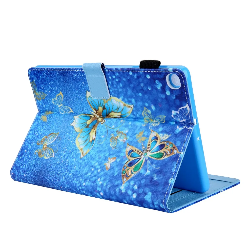 Чехол-книжка с подставкой из искусственной кожи, чехол для samsung Galaxy Tab A 10,1 T510 T515 SM-T510 SM-T515, чехол для планшета
