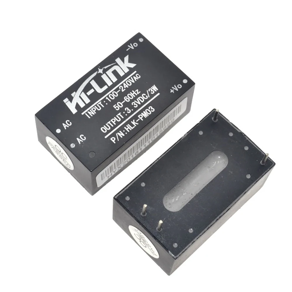 AC to DC 220V 3.3V Power Supply Module Step Down Buck Isolated Intelligent Home Household Switch Converter HLK-PM03 |
