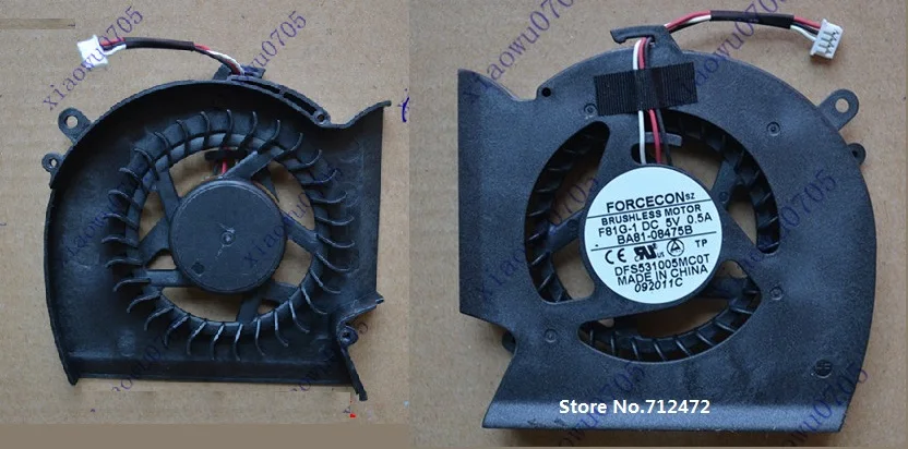 

SSEA Wholesale New CPU Cooling Fan for Samsung P530 R523 R525 R528 R530 R538 R540 R580 RV510 NP-RV510 RV508 BA81-08475B Series