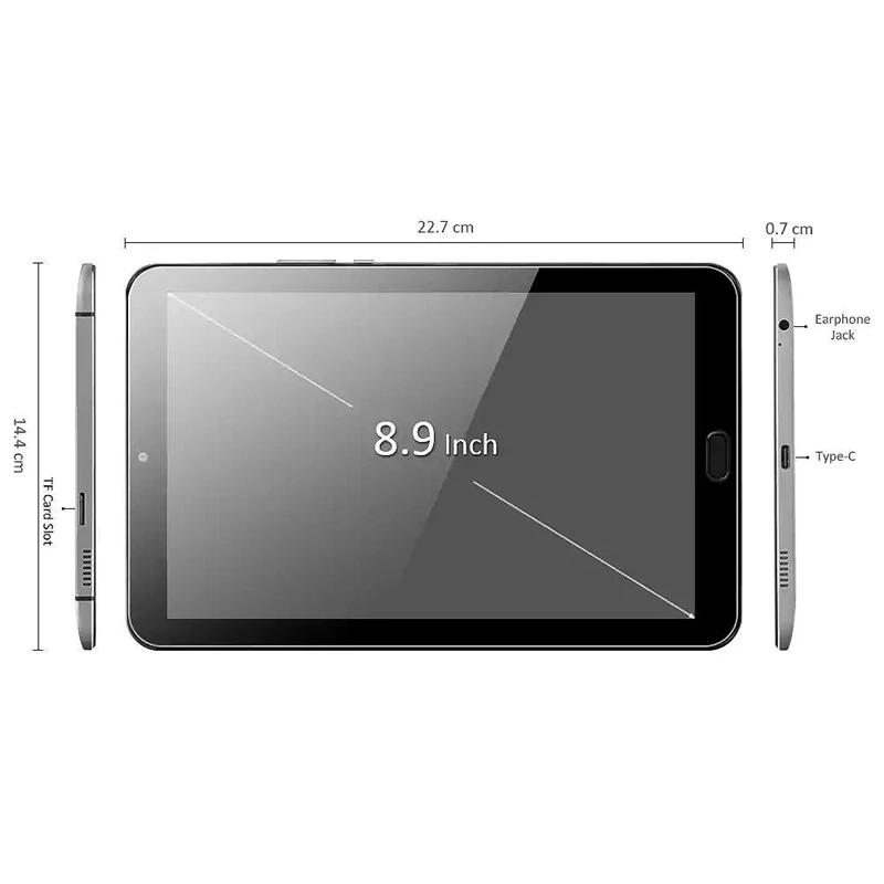 Ветвью Alldocube и U89 свободнее X9 8,9 дюймов 2560x1600 Ips Android 6,0 Mt8173V 4 ядра, 4 Гб оперативной памяти, 64 Гб встроенной памяти, 13Mp двухъядерный процессор Wi-Fi 2,4G/5G Планшеты ПК