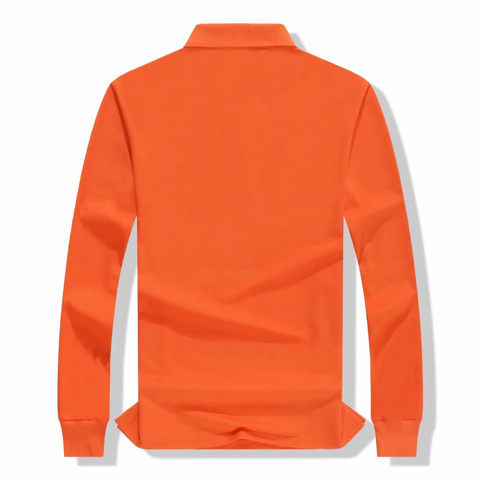 Новое поступление, мужские рубашки поло, на заказ, с принтом, Wo, для мужчин, s, с длинным рукавом, классический бренд, поло, унисекс, повседневные, спортивные, стильные, гольф, теннисные Топы