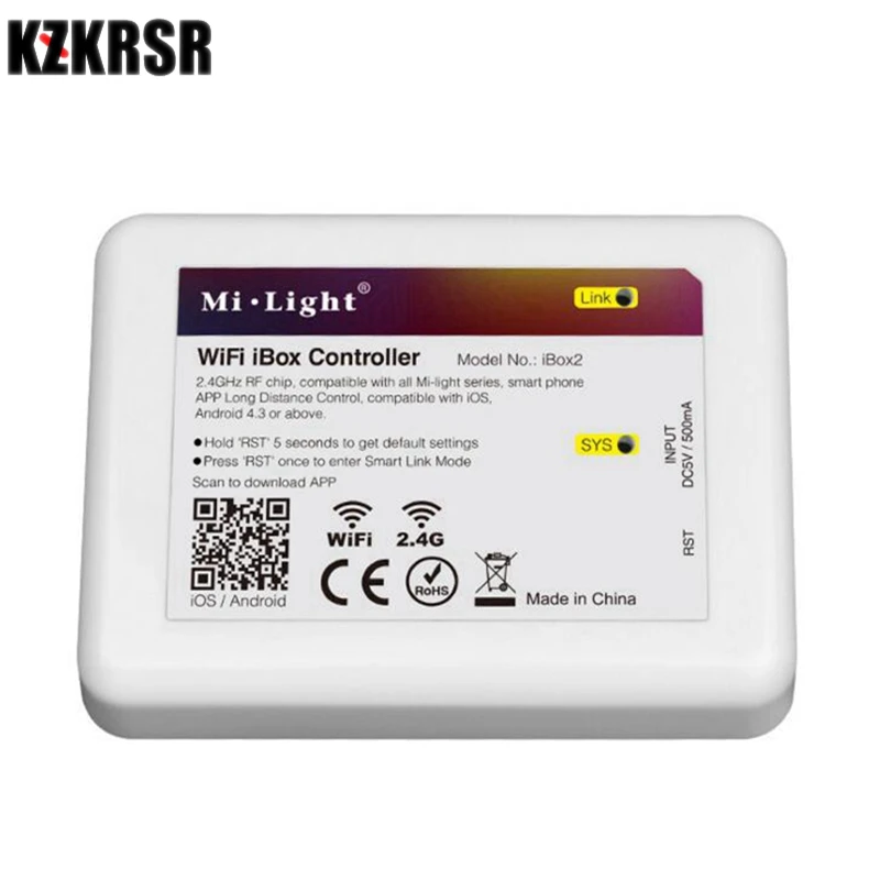 Mi Light WiFi iBox 2 LED контроллер Smart 4G беспроводной RF RGB контроль для Mi. RGBW WW RGBCCT лампа