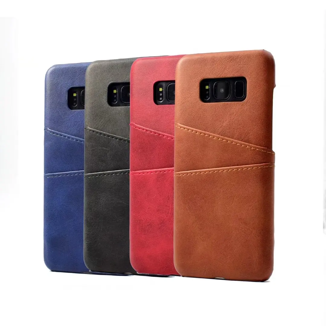 Роскошный тонкий чехол Anyrow из искусственной кожи для Samsung Galaxy S8 Plus
