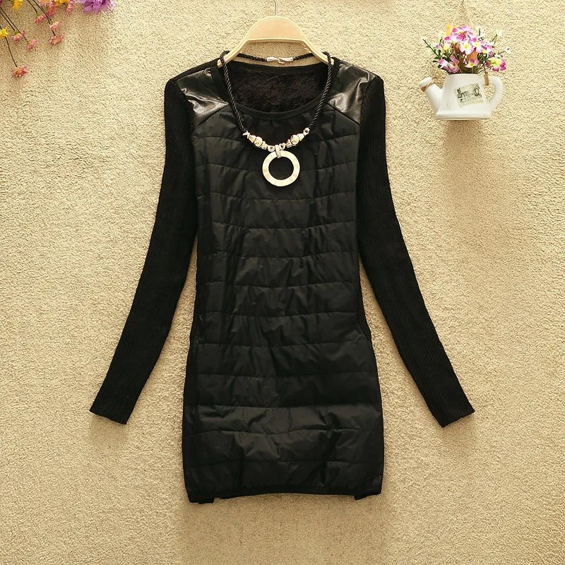 2014 Autumn Winter New long-sleeved Dress | Женская одежда