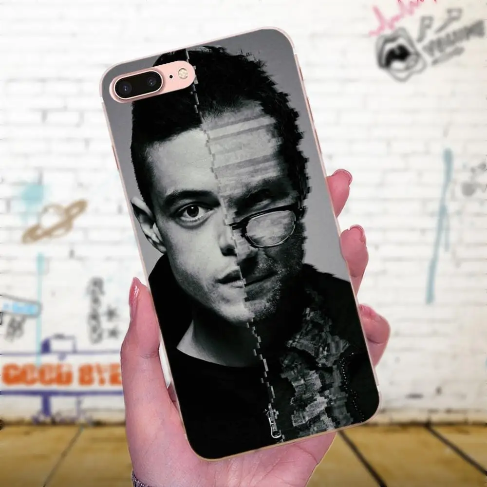 Американский ТВ Mr Robot для Huawei Honor 4C 5A 5C 5X6 6C 6A 6X7 7X8 9 V8 V10 Y3II Y5II Y6II G8 P7 Play Lite Мягкий ТПУ