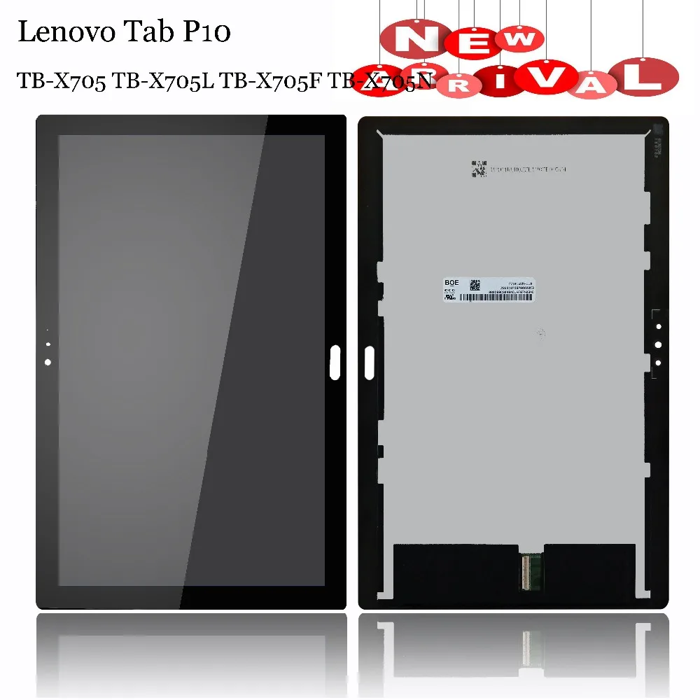 10.1&quot For Lenovo Tab P10 Tab5 10 Plus TB-X705 TB-X705L TB-X705F TB-X705N LCD Display Matrix with Touch Screen Digitizer Assembly |