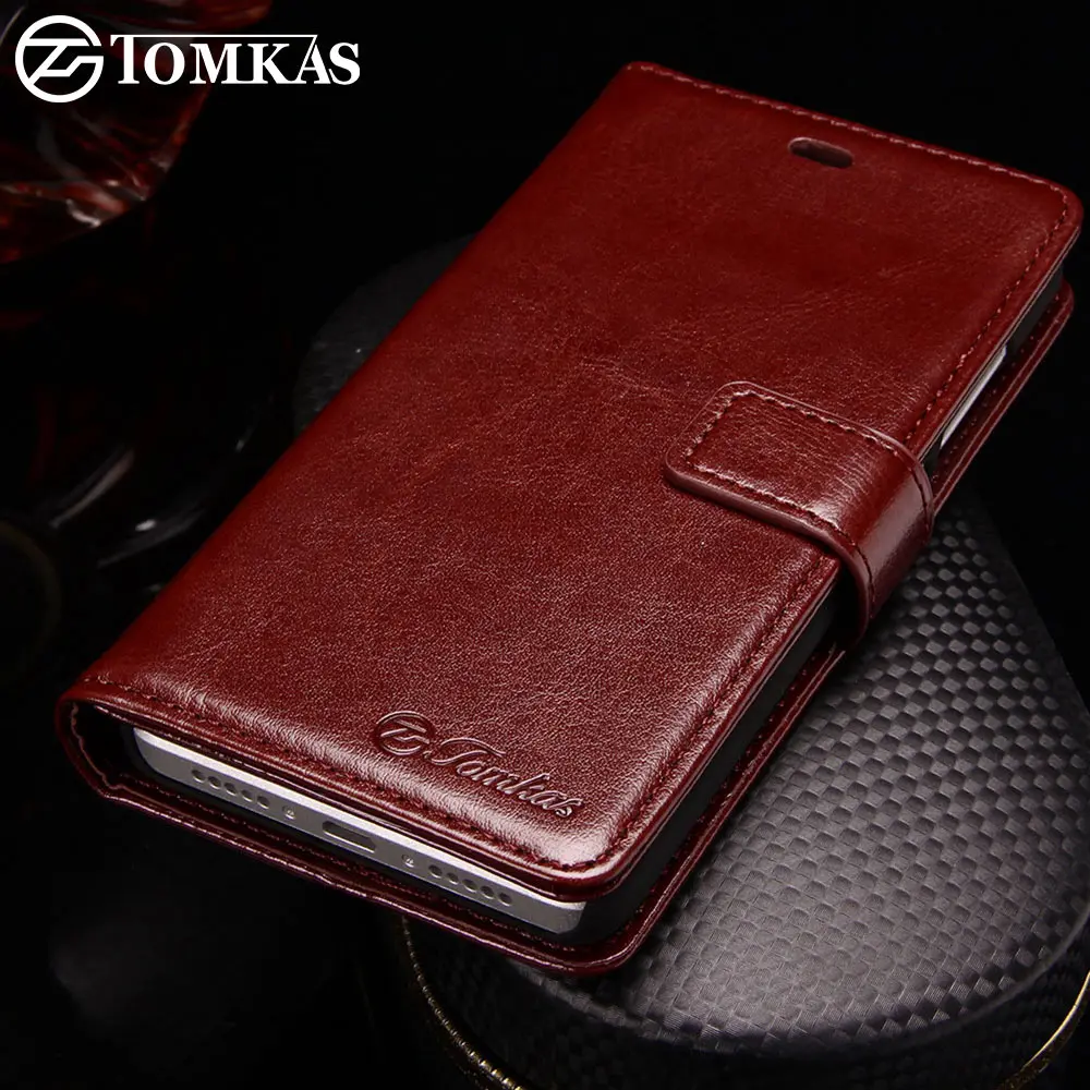 TOMKAS Phone Case For Coque Xiaomi Redmi 4 Pro Cases Flip Leather Cover Wallet 4Pro Prime |