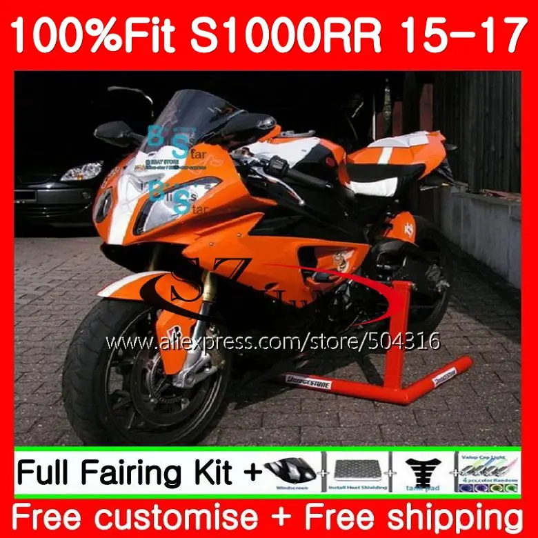 

Корпус инжектора для BMW S1000R S 1000RR S1000 R S 1000 RR Gloss orange 91SH22 S1000RR 15 16 17 S1000 RR 2015 2016 2017 обтекатели