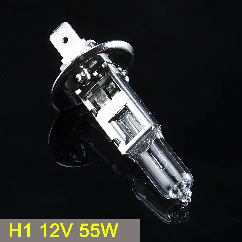 SINOVCLE H1 12V 55W прозрачный 3800K 1700Lm кварцевый стеклянный автомобильный