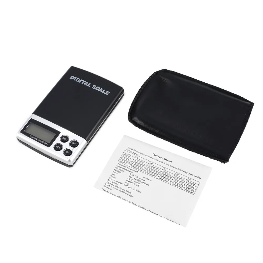 Весы Мини цифровые карманные весы 200 г 0 01 г/ОЗТ/dwt/ct/oz/gn для кухонных ювелирных