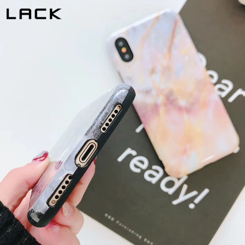 LACK Classic Colorful Art Phone Cases For iphone X Case 7 6 6s 8 Plus Retro Fashion Marble Soft Back Cover Coque Capa |