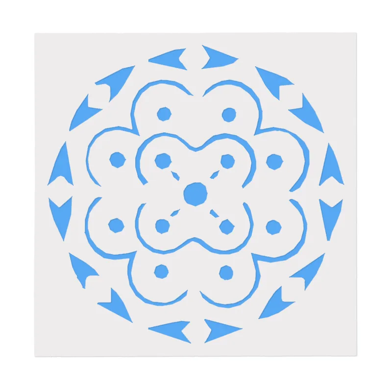 

13*13 Creative pvc Layering Stencils for DIY Scrapbooking/photo album Decorative Embossing DIY Paper Cards Crafts