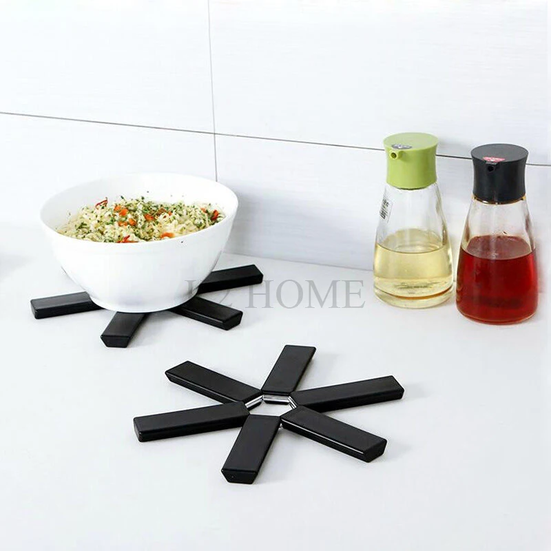 Кухонные складные столовые приборы термостойкий держатель горячего горшка