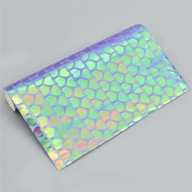A4 21x29cm Multicolor Heart Printed PU Synthetic Leather For Bag Clothes Diy Sewing Garment Patchwork Materials | Дом и сад