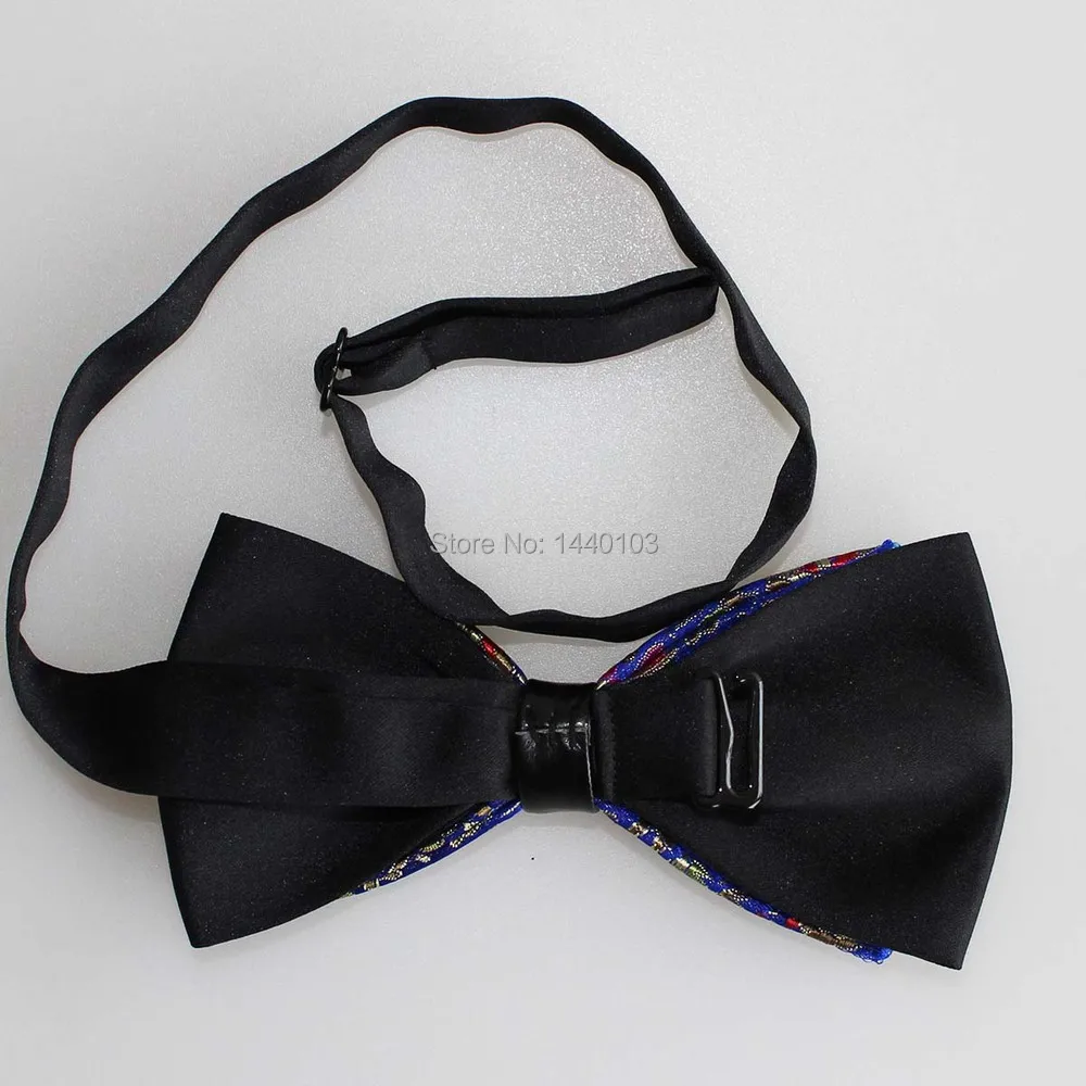 2017 Последние Галстук Мужской Пейсли Дизайн Лук Рубашки Мужчины Платье Бабочка