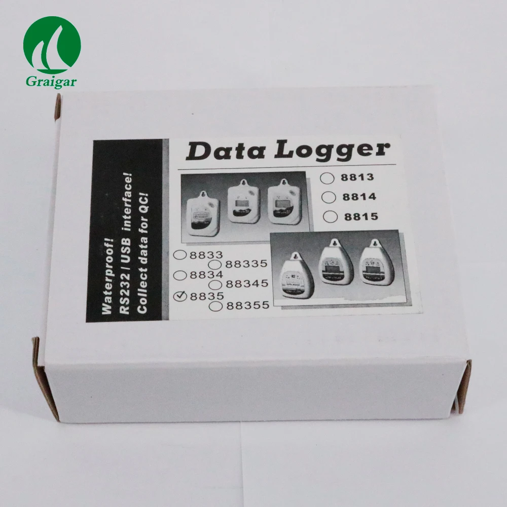 

AZ8835 Temperature Humidity Data Logger Protable Data Logger Temperature Recorder Digital LCD Display