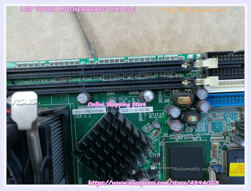 Для материнской платы IPC ROCKY-4786EVG-RS-R40 VER: 4 0 двойной сетевой порт | Обустройство дома
