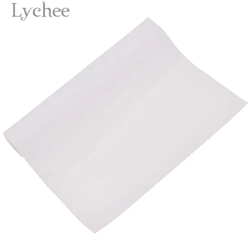 Lychee 21x29 см A4 Гладкая лакированная ткань из искусственной кожи сплошной цвет синтетическая кожа DIY материал для сумки одежды