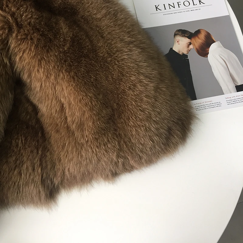 Зимние кожаные куртки мужские из натуральной кожи толстые куртки из лисьего меха мужские кожаные куртки Шуба из натурального Лисьего меха Высококачественная верхняя одежда