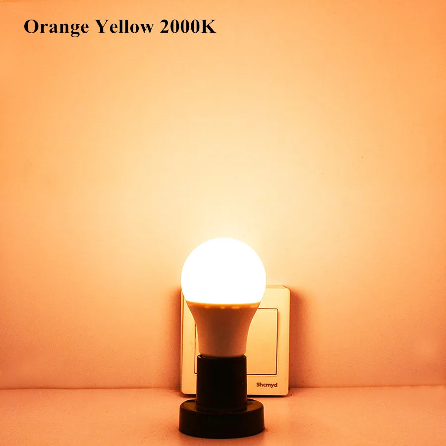Orange Yellow 2000K IP44 светодиодный светильник с датчиком 10 Вт 15 Вт в сумерках до рассвета светодиодный светильник E27 B22 дневной Ночной светильник лампа с датчиком для сада домашний дверной светильник ing - Испускаемый цвет: Orange Yellow 2000K