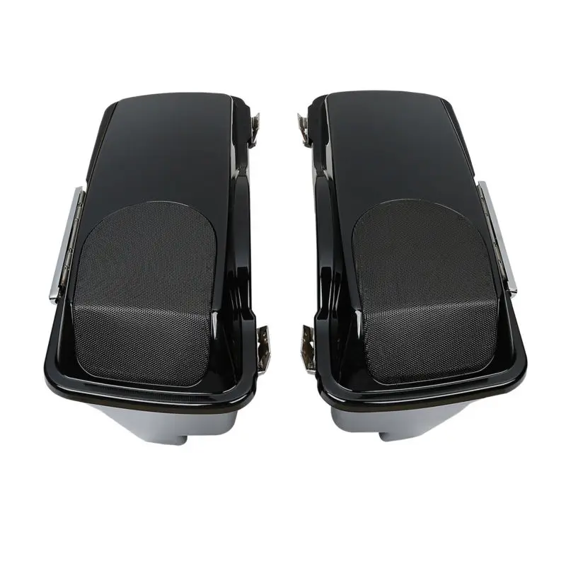 Мотоцикл 5 &quotрастягивается седельная сумка 5x7&quot крышки динамиков для Harley Touring Road