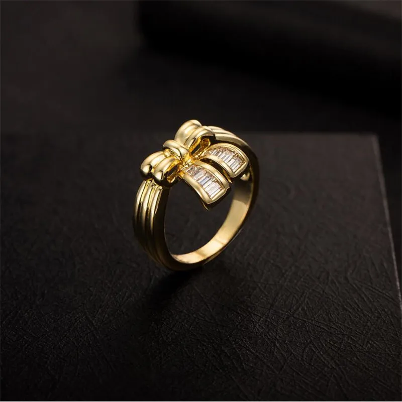 Brokenstone lovely bowknot Ring for women Jewelry fashion | Украшения и аксессуары