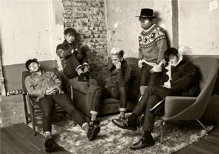 Кофе BIGBANG плакаты настенные наклейки ясное изображение белая бумага с покрытием печатает гостиная спальня - Цвет: Кофе