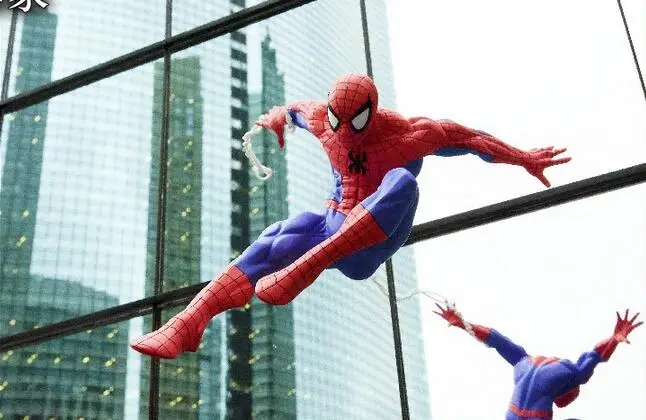 Новое поступление 2 стилей Паук серии фигурку создатель Amazing Spider-Man ПВХ