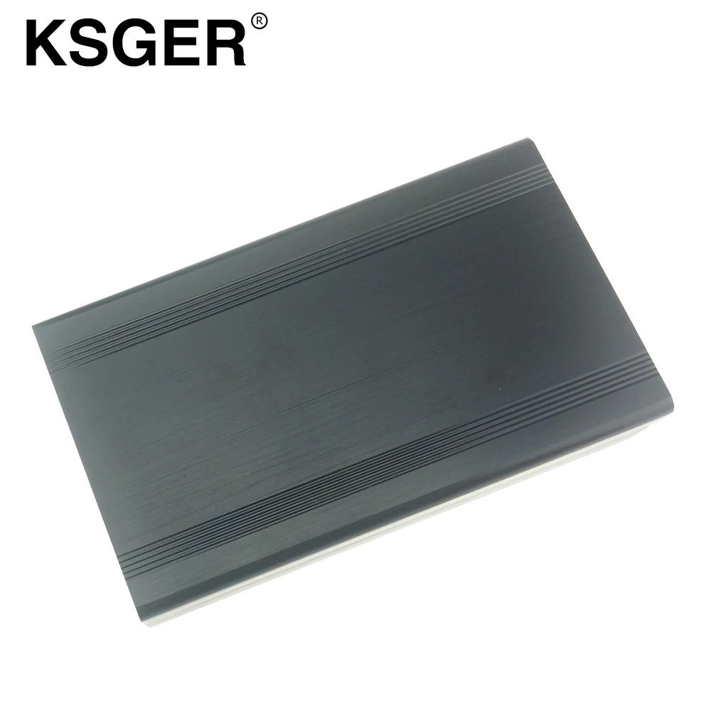 KSGER алюминиевый черный корпус чехол для T12 STC LED контроллер температуры DIY наборы