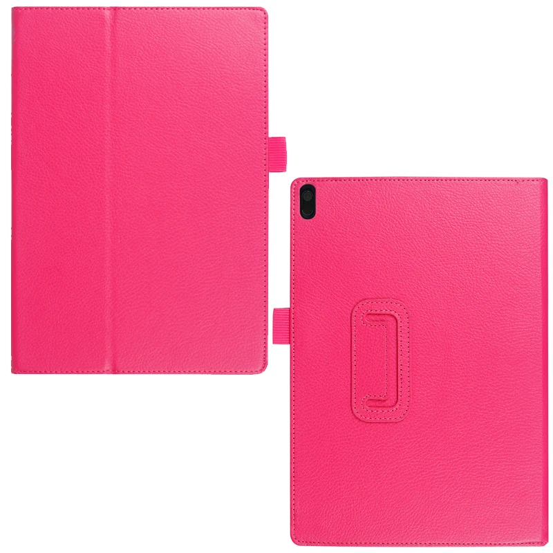 Магнитный чехол для Lenovo tab 4 10 plus x704 Lychee из искусственной кожи lenovo 1 &quotx704f с