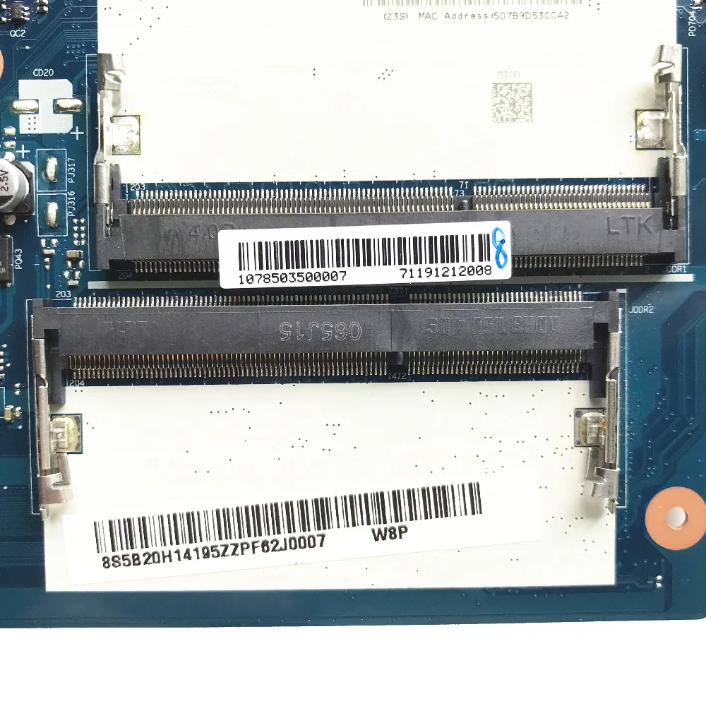 17 3 для Lenovo Z70-80 материнская плата ноутбука с SR23Y G70-80 CPU AILG1 i5-5200 5B20H14195 DDR3L MB 100%