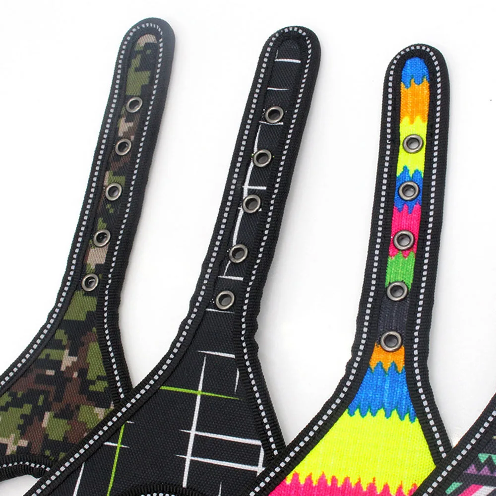 Не тяните шаг в собачий ошейник с подходящим поводком светоотражающий неопрен