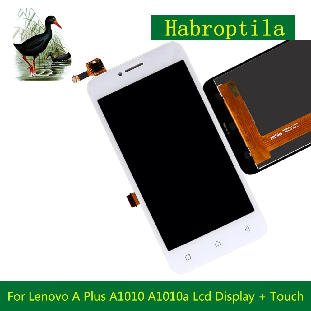 Высокое качество 4 5 &quotдля lenovo плюс A1010 A1010a20 Полный ЖК-Дисплей с дигитайзер