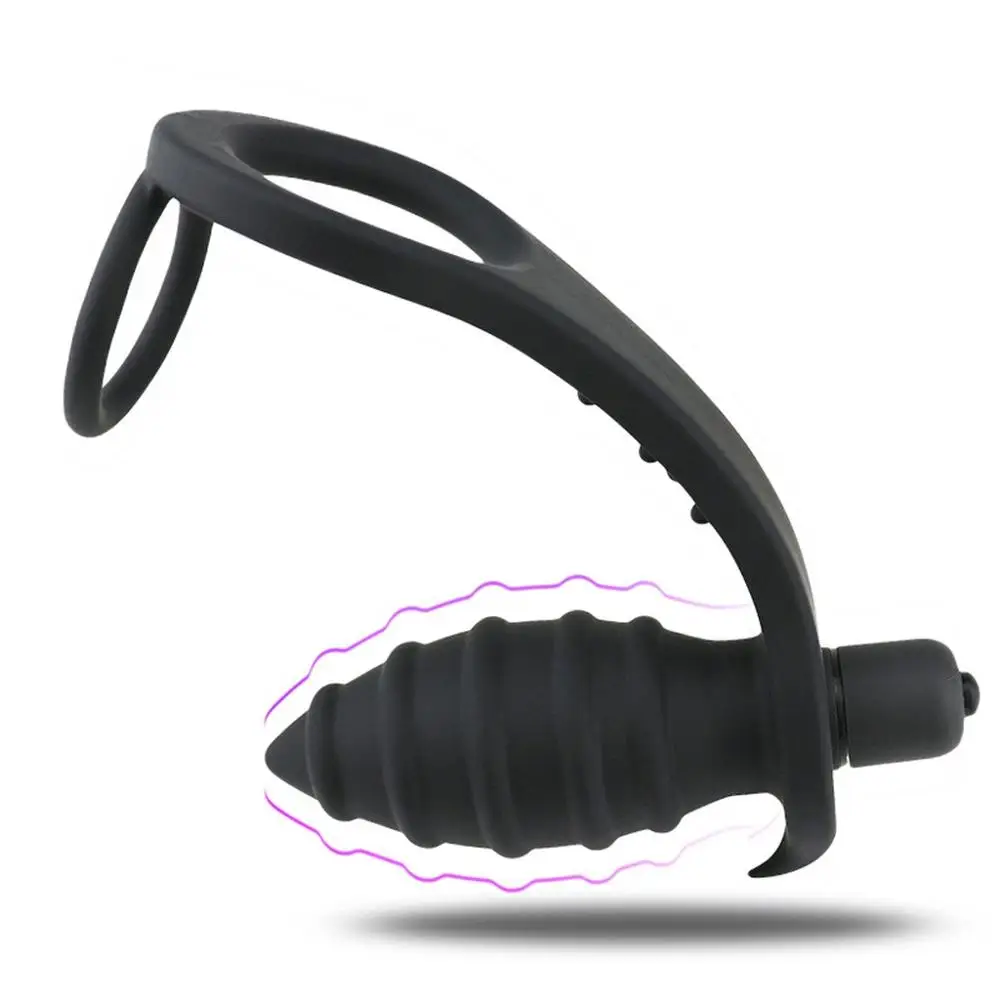 Силиконовый водонепроницаемый Стимулятор точки G массажер простаты Анальный