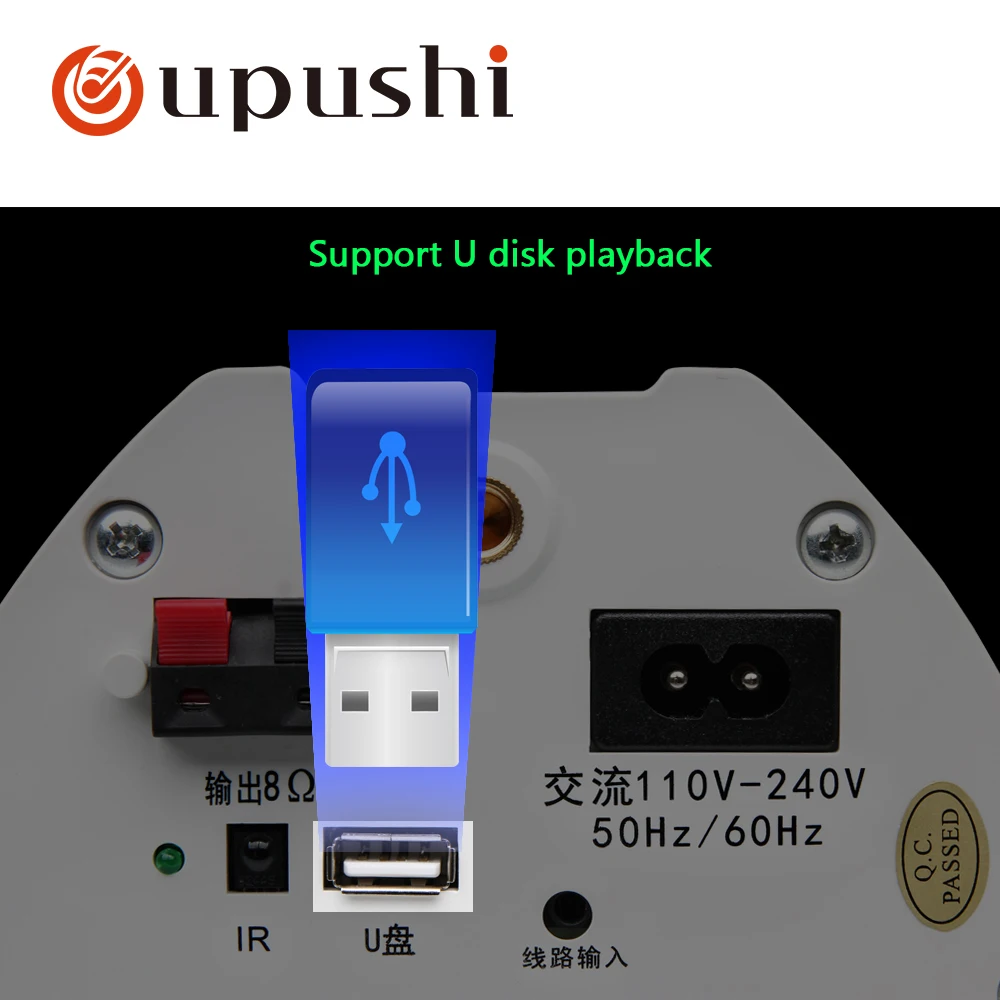 Bluetooth Колонка Oupushi уличный динамик с пультом дистанционного управления |