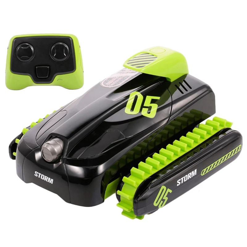 Green black Радиоуправляемая машина 18Sl02 амфибия 1:16 трюковая лодка 2,4 ГГц 4Wd грузовик радиоуправляемые транспортные средства для детей подарок - Цвет: Green black