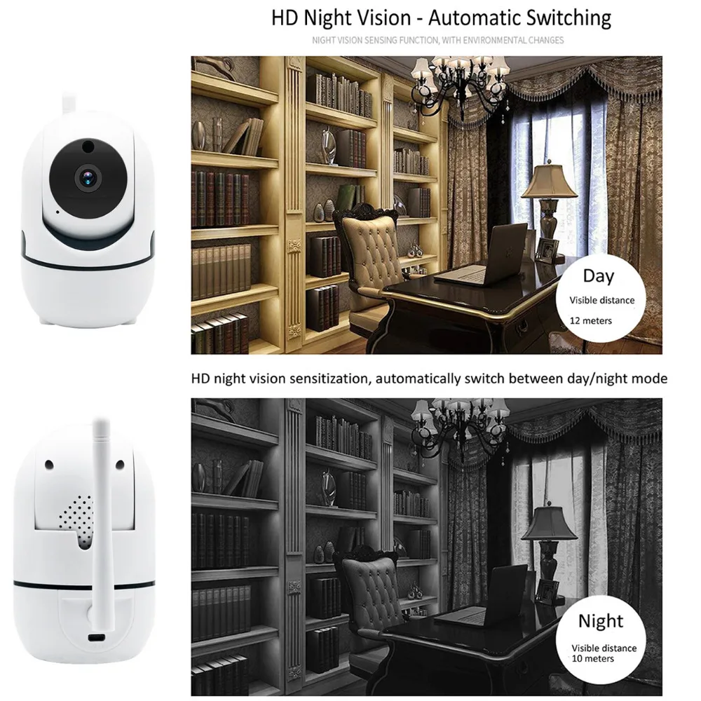 Беспроводная IP камера видеонаблюдения Wsdcam 1080P wi fi|Камеры видеонаблюдения| |