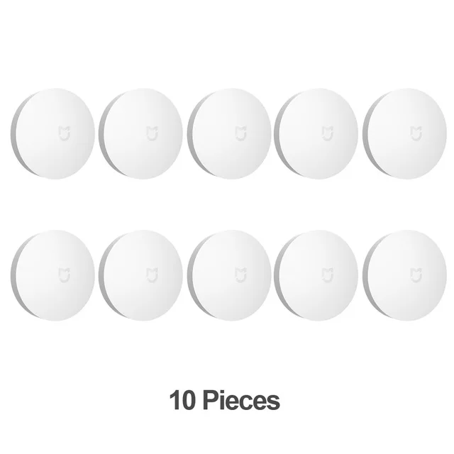 10pcs switch Xiaomi Mijia умный беспроводной переключатель для xiaomi умный дом управление центр Интеллектуальный многофункциональный белый переключатель в коробке - Цвет: 10pcs switch