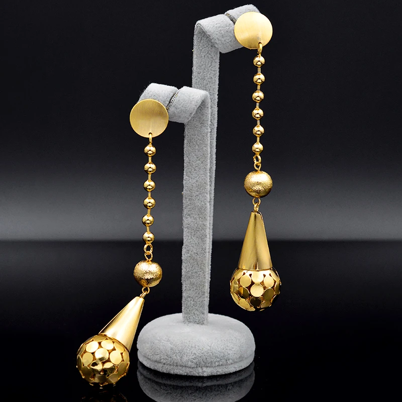 ZEA Dear Jewelry хит продаж большие серьги длинные висячие для женщин ювелирные изделия