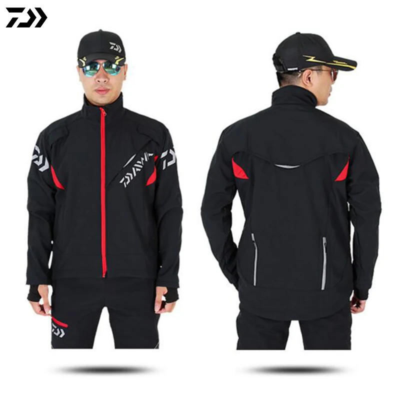Daiwa костюм для рыбалки зимняя мужская куртка Водонепроницаемая быстросохнущая