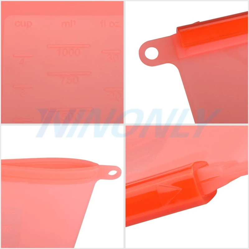 Многоразовый силиконовый вакуумный упаковщик для свежих пакетов контейнер