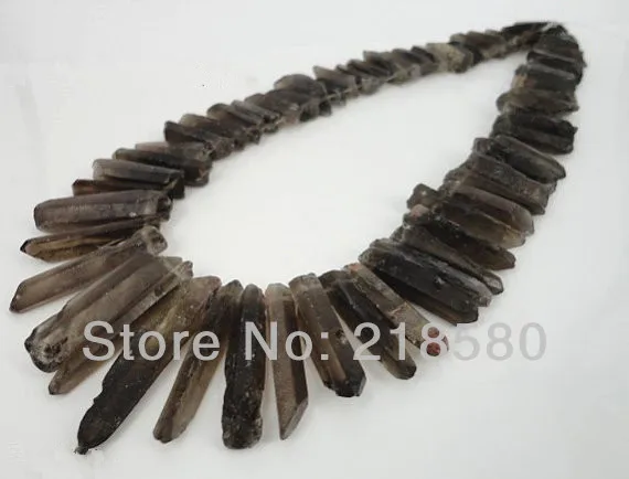 BE19708 дымчатые кварцевые точечные шарики коричневые Кристальные бриолеты |