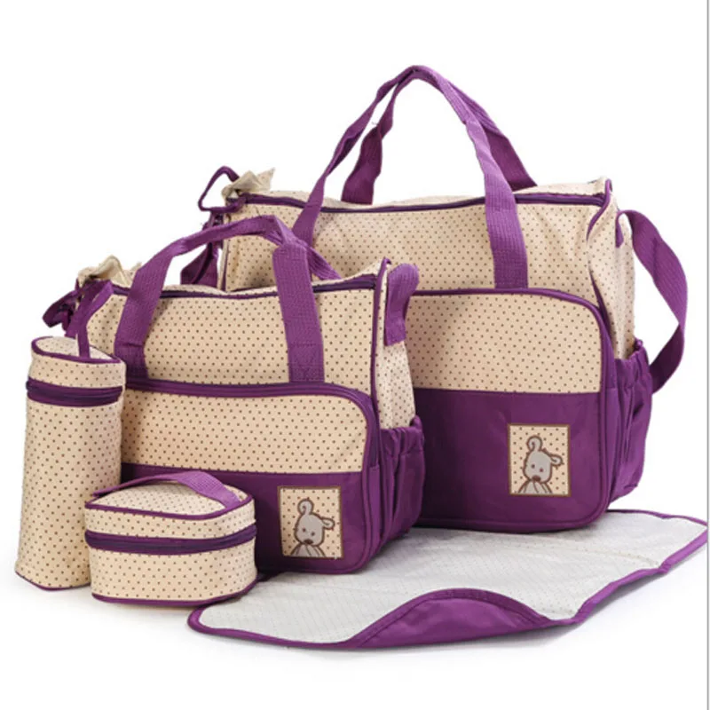 Бесплатная доставка 4 шт. модная сумка для мам сумки детских подгузников коляски |