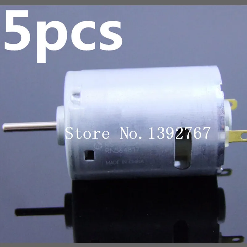 

wholesale 5Pcs/Lot 380 Motor Electric 1/16 Remote Control Spare Parts For RC Model Car Buggy Truck Seben Himoto HSP 28006