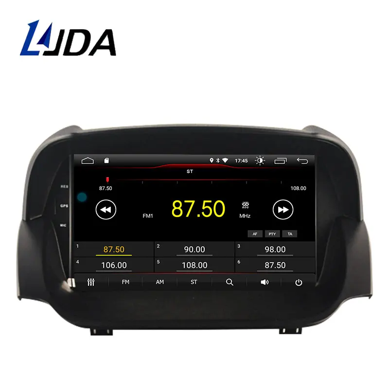 LJDA Android 10,0 автомобильный dvd-плеер для Ford ECOSPORT 2013- gps навигация 2 Din автомагнитола мультимедиа wifi стерео ips головное устройство
