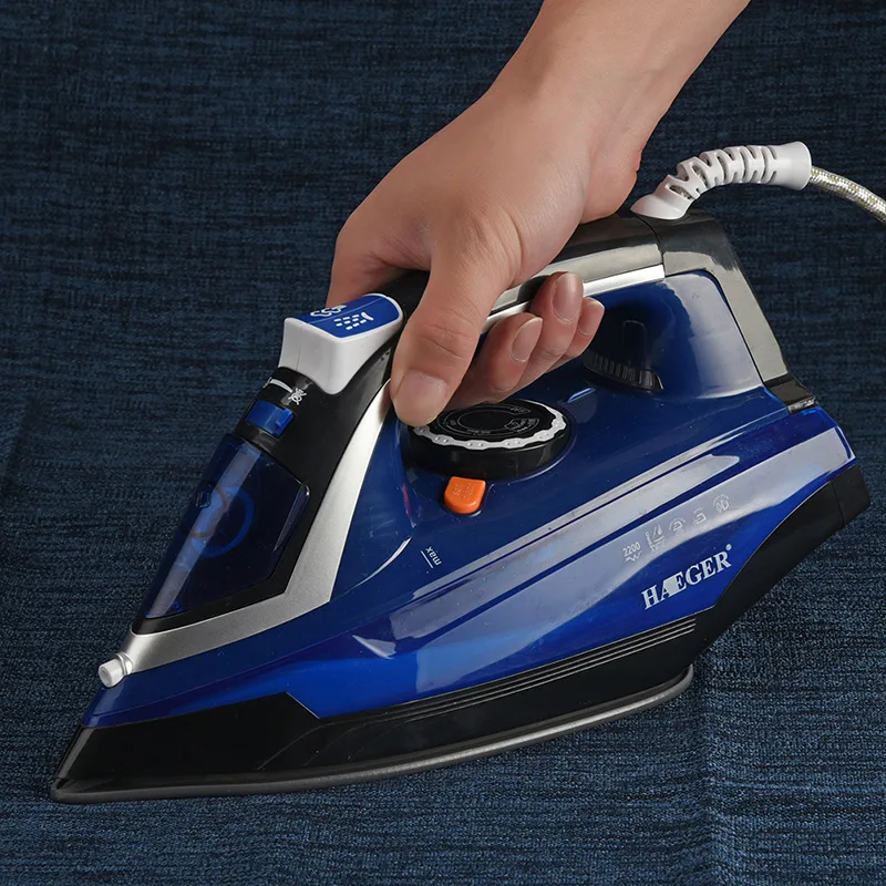 2200W Handheld Portable Electric Steam Iron For Clothes High Quality Ceramic Soleplate HG-1237